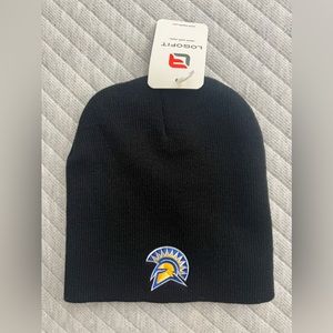 SJSU beanie. Black. One size. NWT.